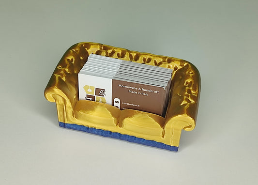 Mini Sofa da tavolo per biglietti da visita