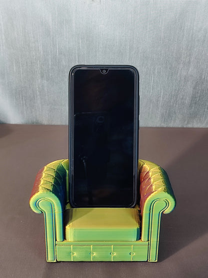 Simpatico divanetto portacellulare da tavolo