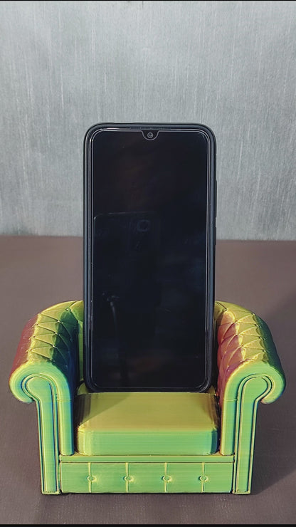 Simpatico divanetto portacellulare da tavolo