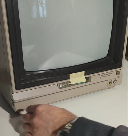 Coperchio anteriore per commodore monitor mod. 1701/1702 PAL.