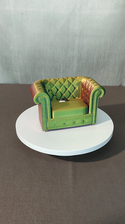 Simpatico divanetto portacellulare da tavolo